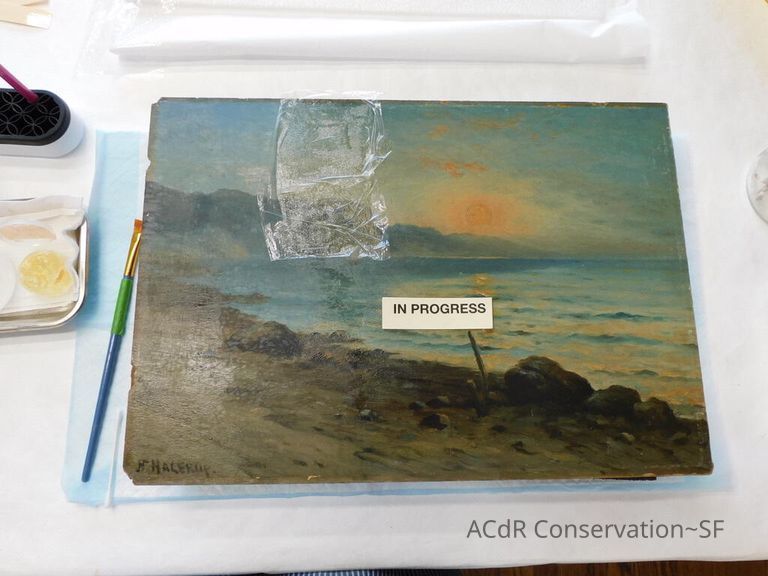 Seascape by Nels Hagerup painting - Image 87