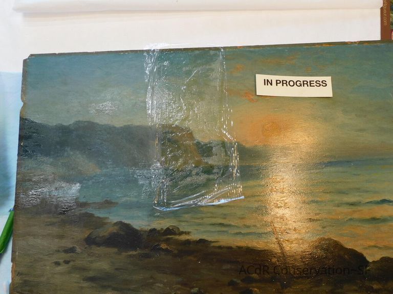 Seascape by Nels Hagerup painting - Image 93