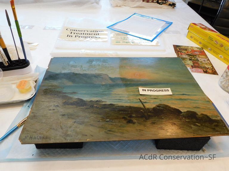 Seascape by Nels Hagerup painting - Image 94