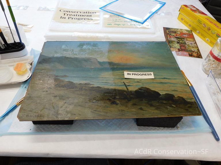 Seascape by Nels Hagerup painting - Image 95