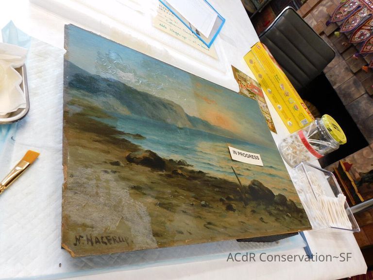 Seascape by Nels Hagerup painting - Image 97