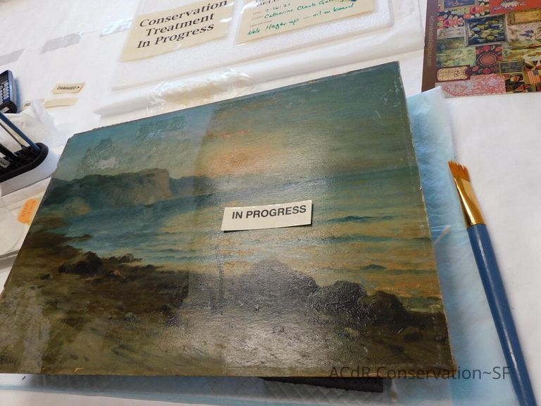 Seascape by Nels Hagerup painting - Image 98