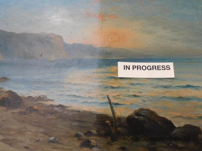 Seascape by Nels Hagerup painting - Image 102