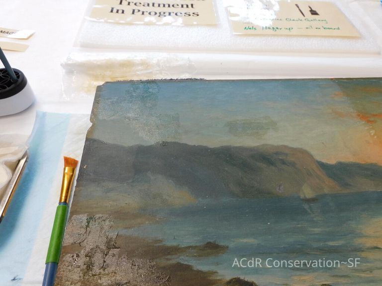 Seascape by Nels Hagerup painting - Image 104