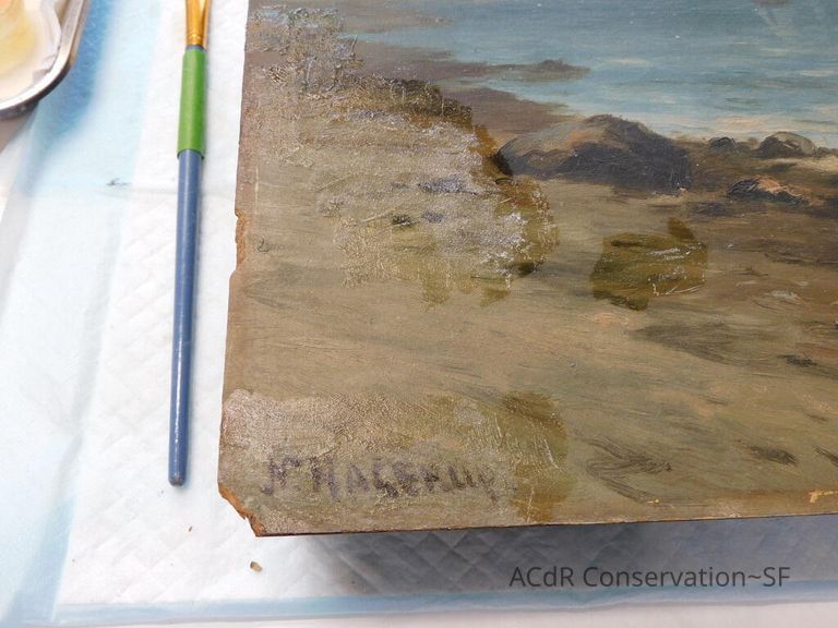 Seascape by Nels Hagerup painting - Image 107