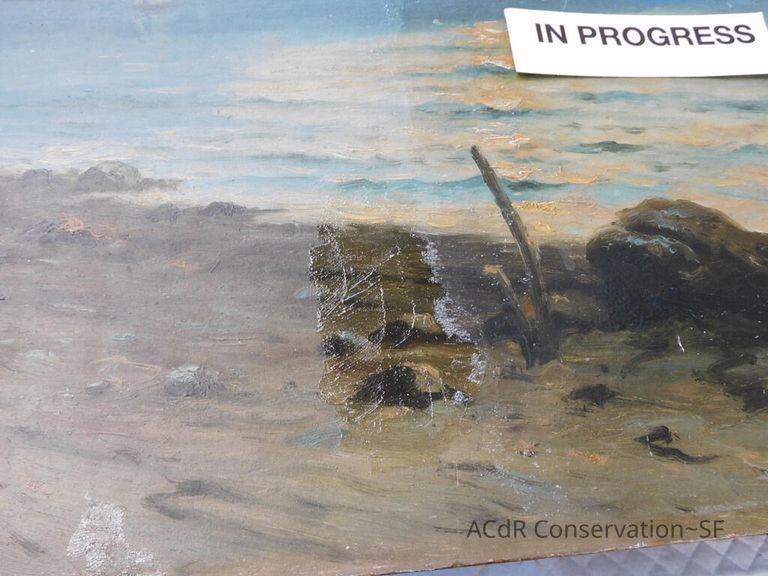 Seascape by Nels Hagerup painting - Image 108