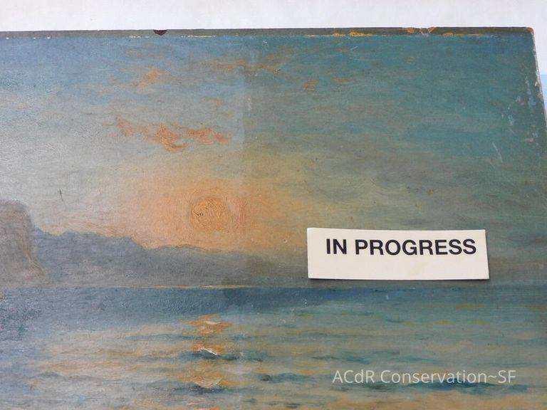 Seascape by Nels Hagerup painting - Image 115