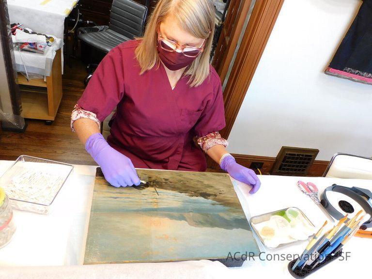 Seascape by Nels Hagerup painting - Image 119