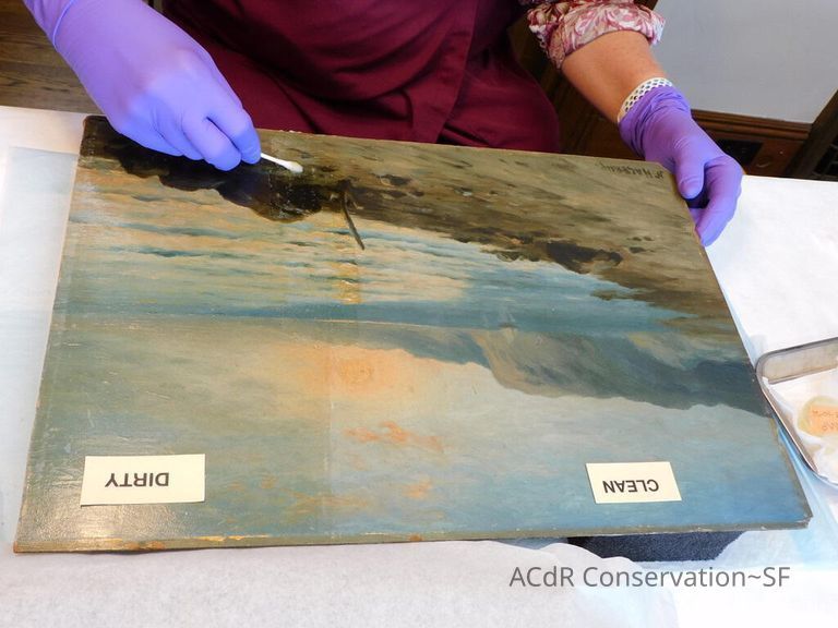 Seascape by Nels Hagerup painting - Image 122