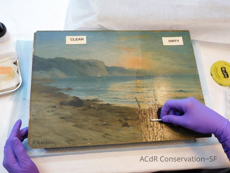 Seascape by Nels Hagerup painting - Image 123