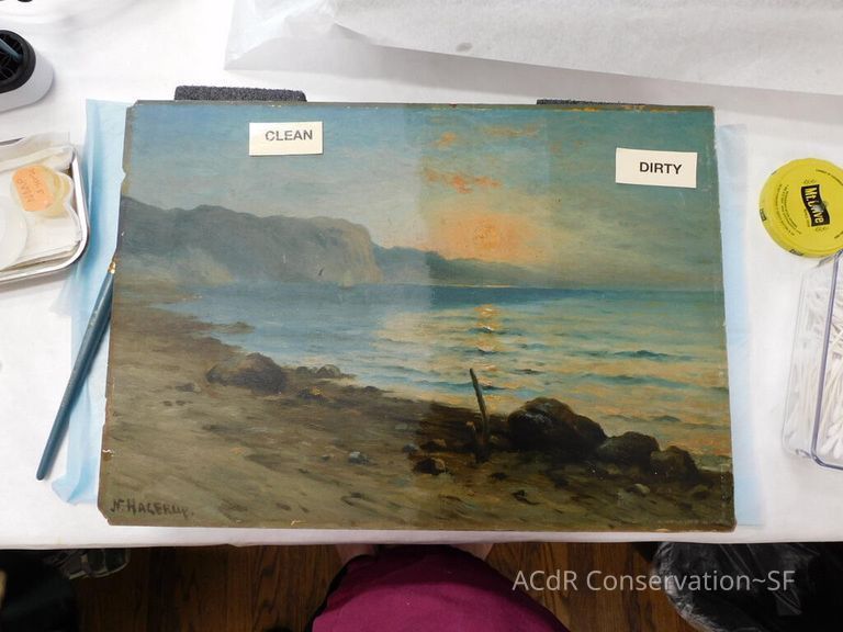 Seascape by Nels Hagerup painting - Image 124