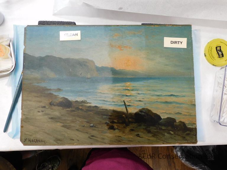 Seascape by Nels Hagerup painting - Image 125