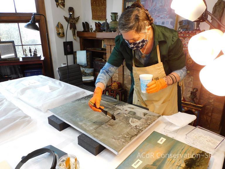 Seascape by Nels Hagerup painting - Image 126