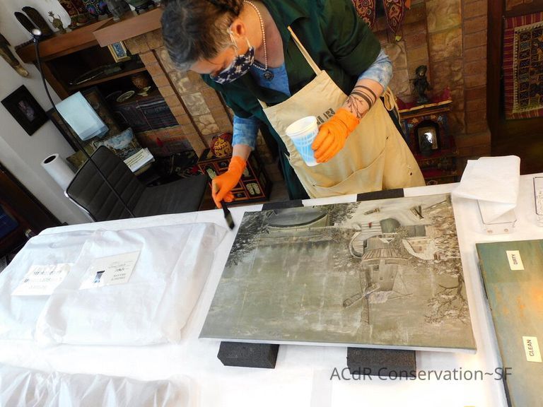 Seascape by Nels Hagerup painting - Image 129