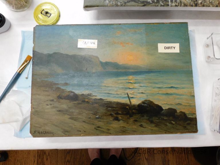 Seascape by Nels Hagerup painting - Image 131