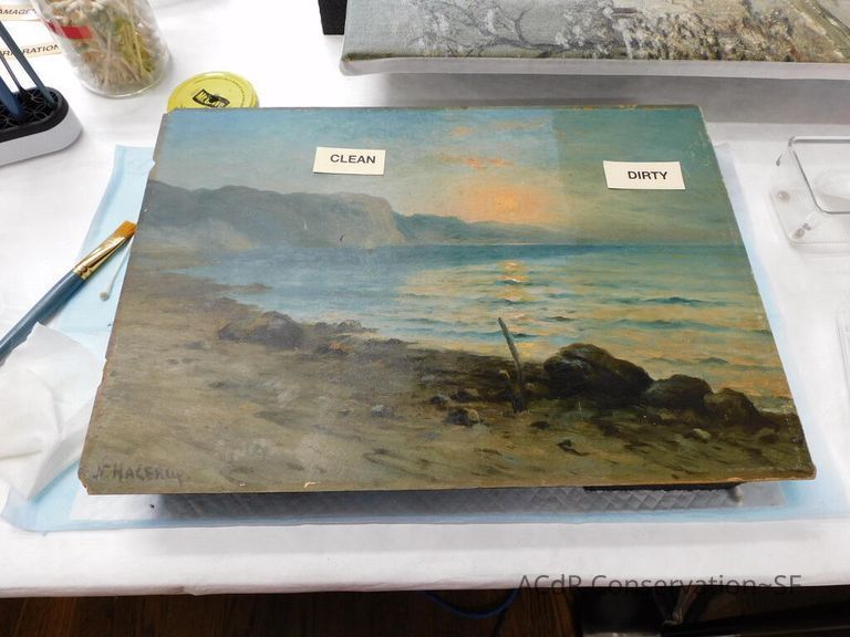 Seascape by Nels Hagerup painting - Image 133