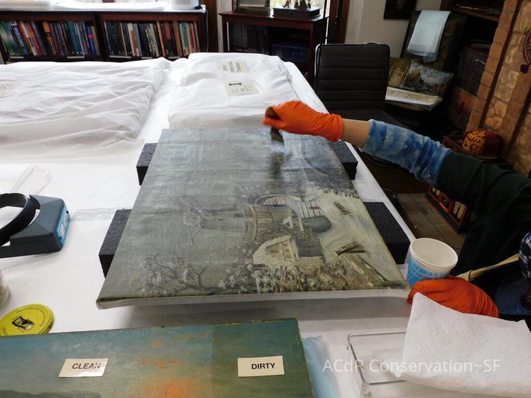 Seascape by Nels Hagerup painting - Image 134