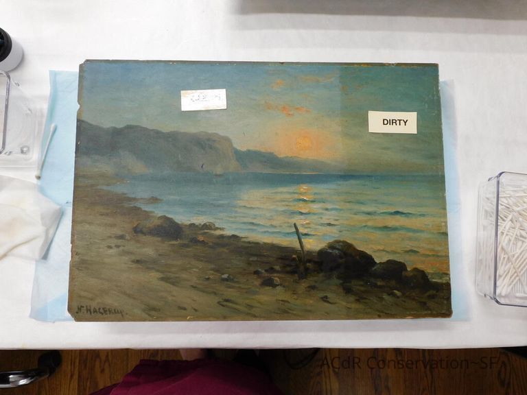 Seascape by Nels Hagerup painting - Image 137