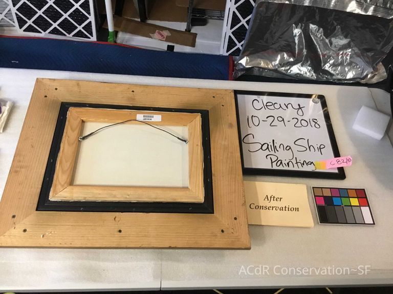 Sailing ship painting - Image 4