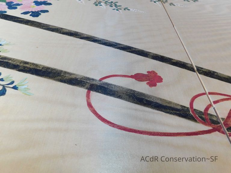 Japanese Painted Screen - Image 6