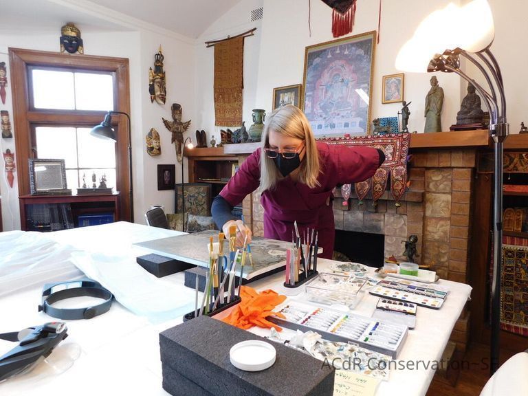 20th Century Landscape in Winter - Image 124