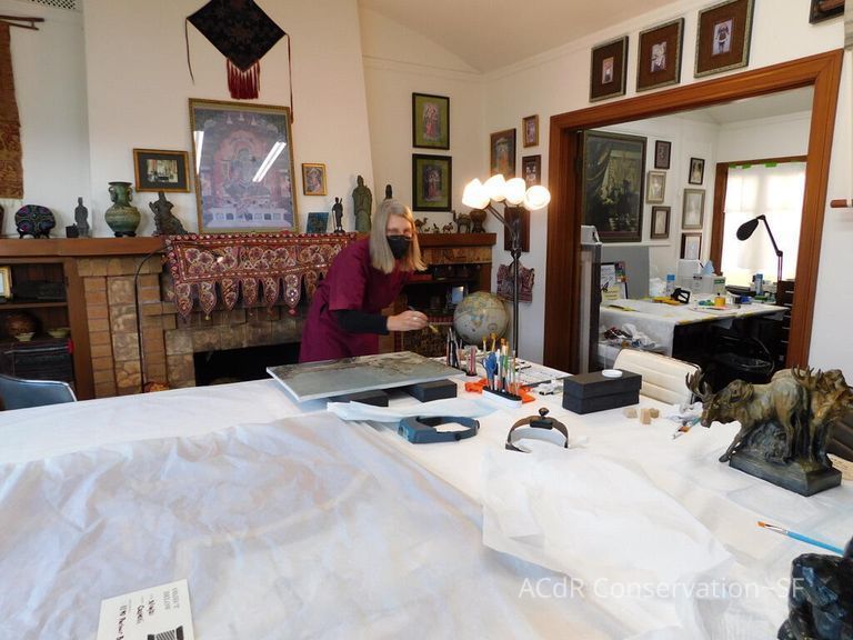 20th Century Landscape in Winter - Image 126