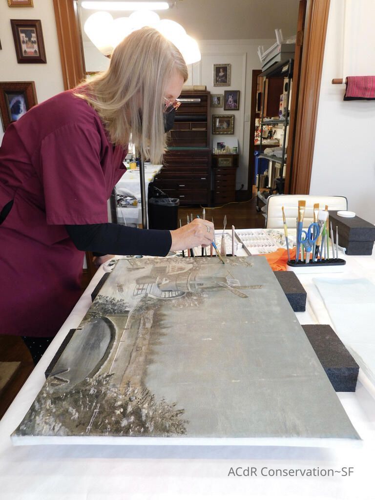 20th Century Landscape in Winter - Image 128