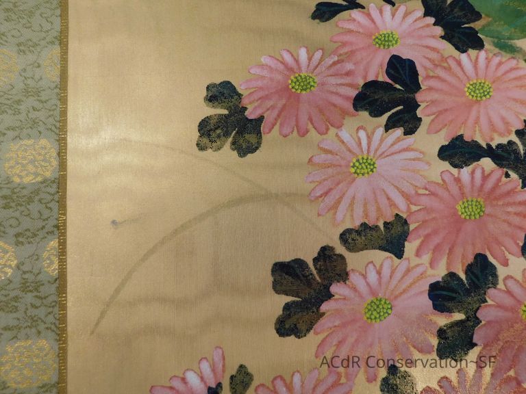 Japanese Painted Screen - Image 9