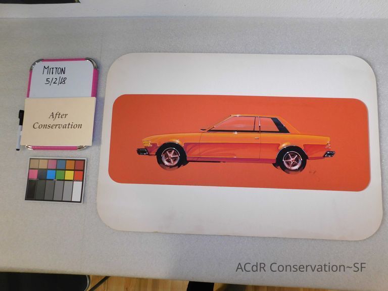          Red car on red background picture number 1
