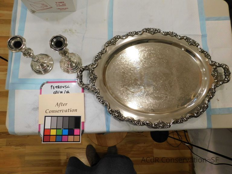 Candlestick Holders, Wooden Icon Diptych - Image 15