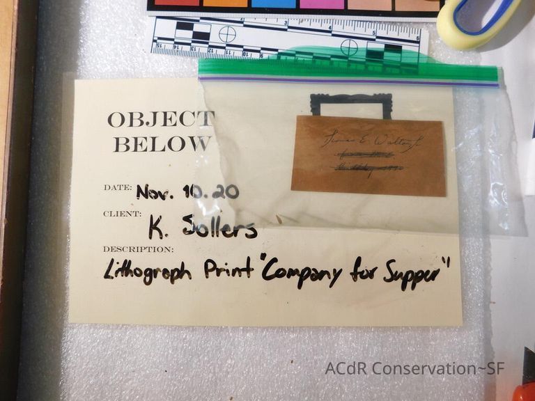 "Company for Supper" print - Image 13