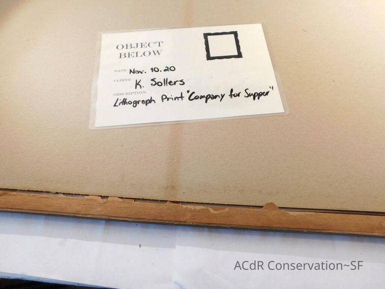 "Company for Supper" print - Image 21