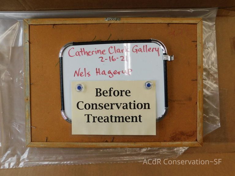 Seascape by Nels Hagerup painting - Image 2