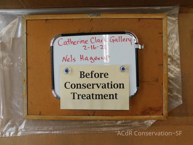 Seascape by Nels Hagerup painting - Image 3