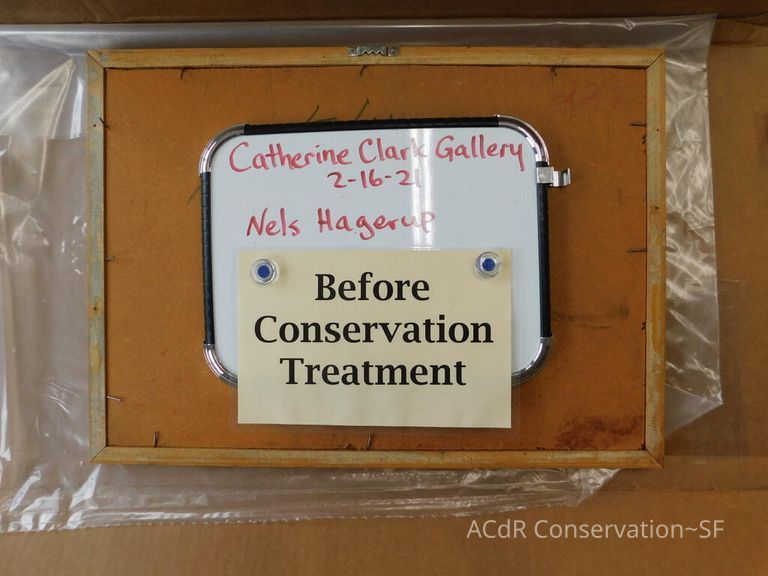 Seascape by Nels Hagerup painting - Image 4