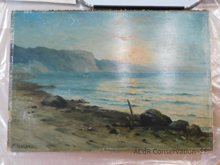 Seascape by Nels Hagerup painting - Image 9