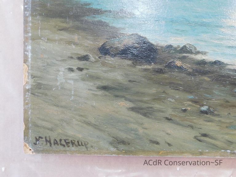 Seascape by Nels Hagerup painting - Image 10