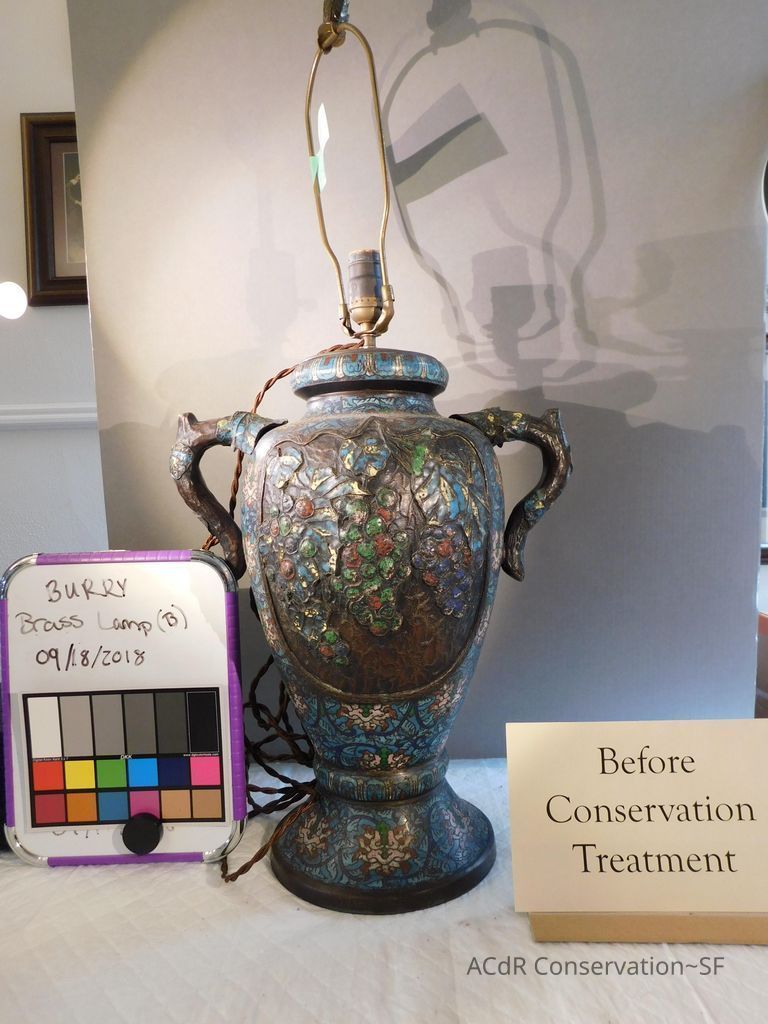 Brass Lamp - Image 2
