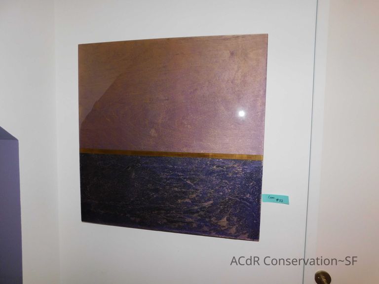          Purple Resin Artwork picture number 1
