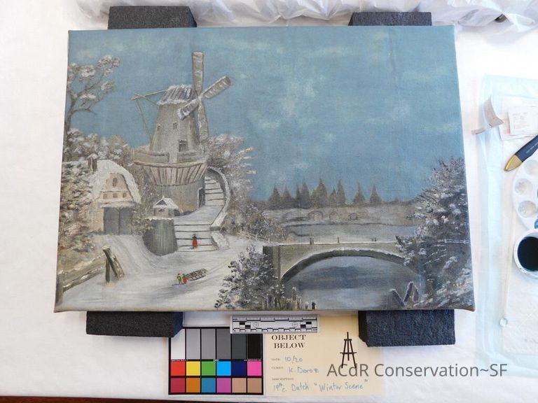 20th Century Landscape in Winter - Image 175