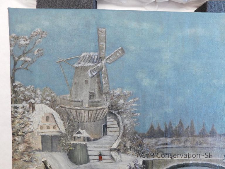 20th Century Landscape in Winter - Image 178