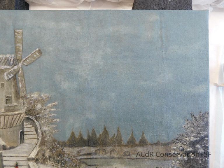 20th Century Landscape in Winter - Image 179