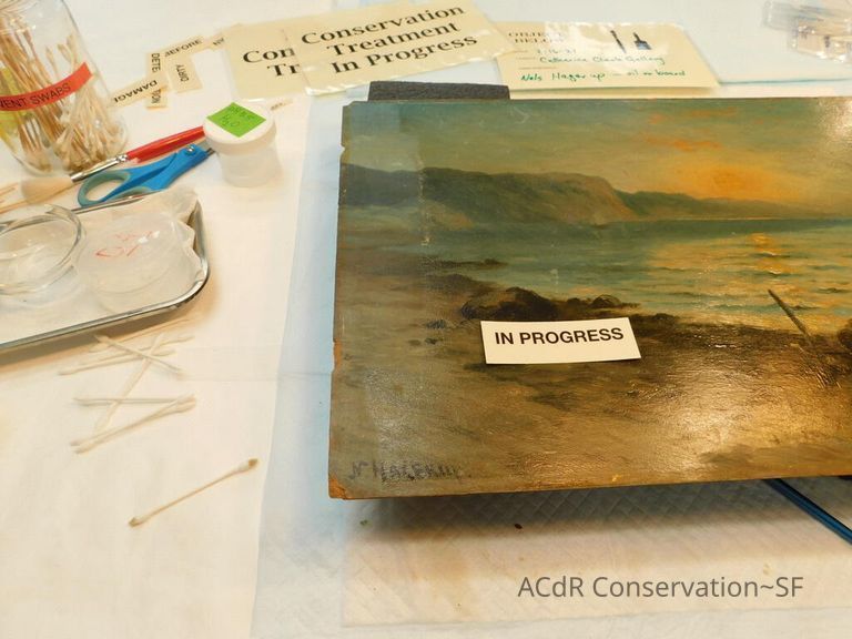 Seascape by Nels Hagerup painting - Image 73