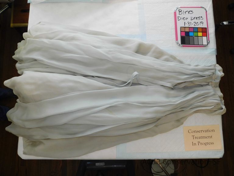 Blue Dior Dress - Image 7