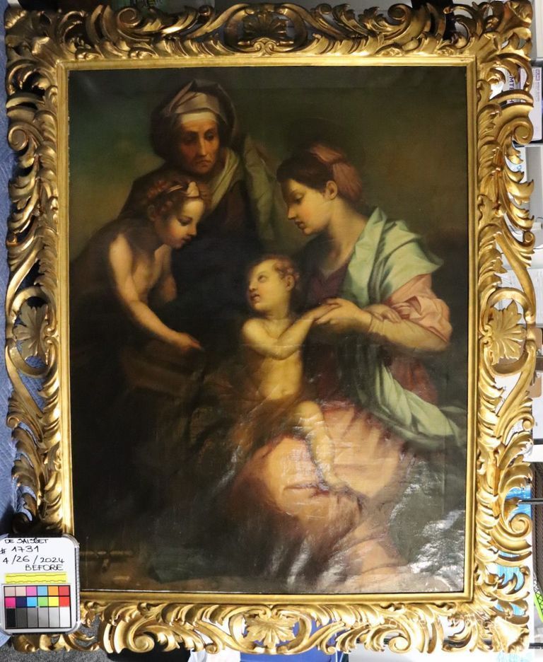          Jesus Christ, St. Mary, St. John the Baptist, and St. Anne picture number 1
