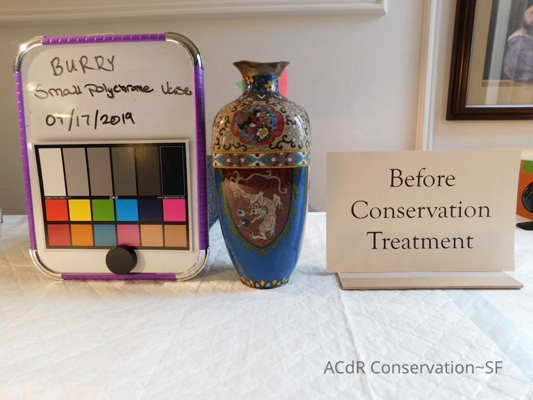          Small Polychrome Vase picture number 1
