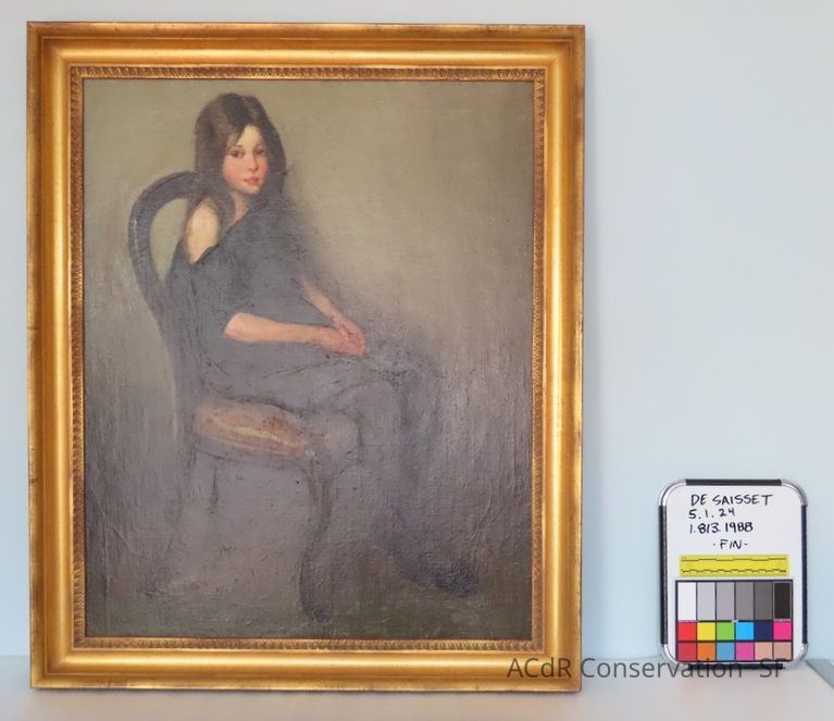 Untitled (Seated Girl)