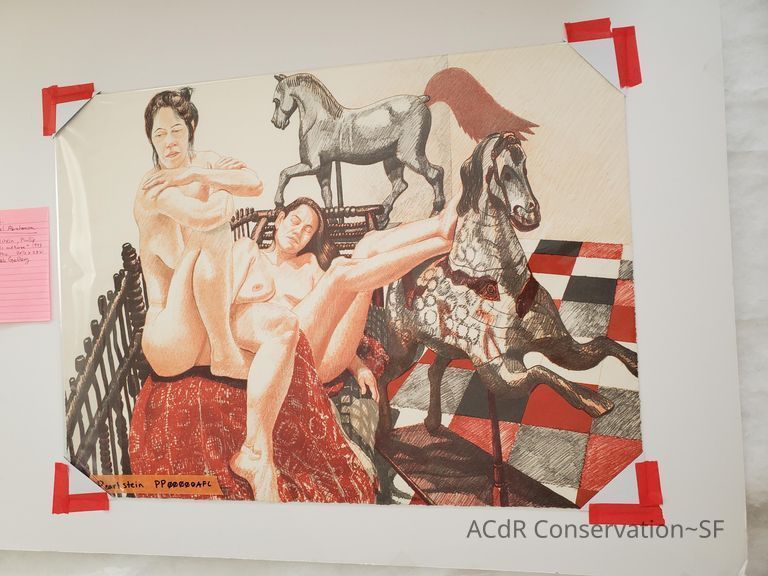          Model and Horses/Phillip Pearlstein picture number 1
