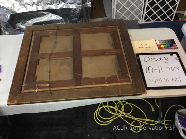 Man in wig painting - Image 4