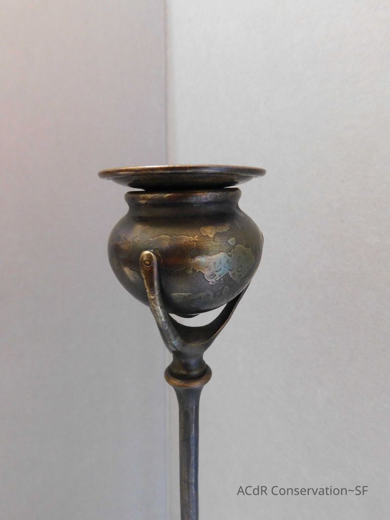 Bronze Tiffany Candlesticks - Image 16
